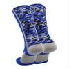 TCK Digital Camo Crew Socks (Royal, Large) view 2