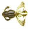 Keitech CF36401 Crazy Flapper Green Pumpkin Pp Chartreuse, 3.6" view 1