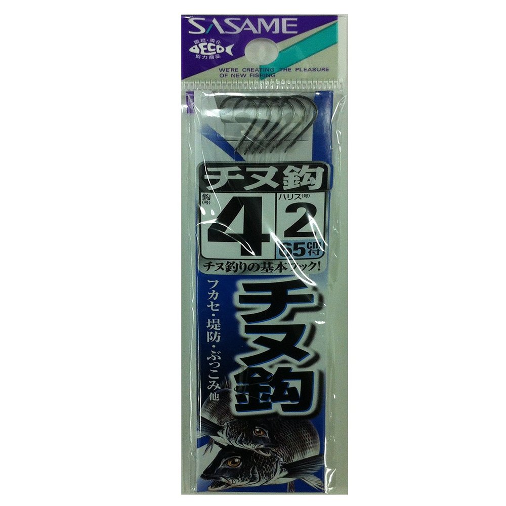 Sasame AA302 black sea bream black thread with 4