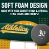 Franklin Sports Oakland Athletics Foam Bat & Ball Set - 21" Soft Jumbo Team Baseball Bat and Ball Team Logo - MLB Official Licensed Product view 4