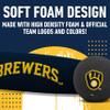 Franklin Sports Milwaukee Brewers Foam Bat & Ball Set - 21" Soft Jumbo Team Baseball Bat and Ball Team Logo - MLB Official Licensed Product view 3