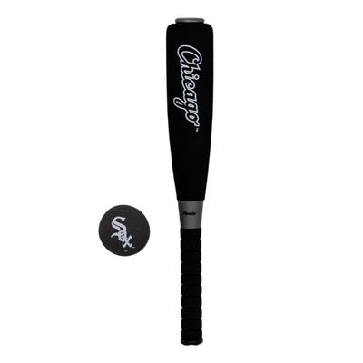 Franklin Sports Chicago White Sox Foam Bat & Ball Set - Soft Jumbo Team Baseball Bat and Ball Team Logo - MLB Official Licensed Product