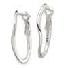 Sterling Silver Clip Back Earrings view 2