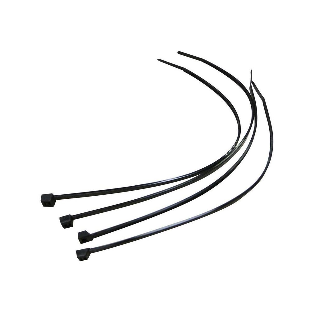 CatEye CA16ZIP4 4 X Zip Ties Bracket Cycle Computers - Black, No Size