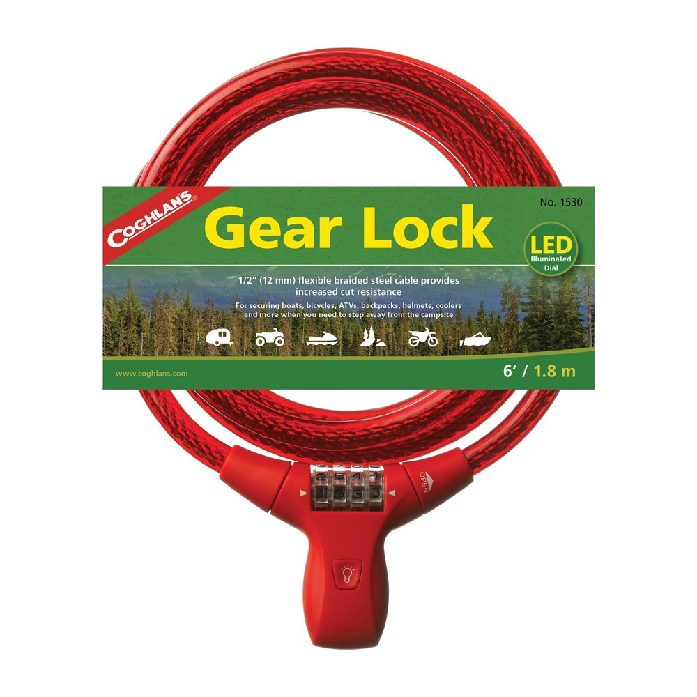Coghlan's Gear Lock, 6-Feet, Multicolor, One Size