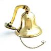 4" Brass Ship Bell - Polished Nautical Decoration by RedSkyTrader view 1