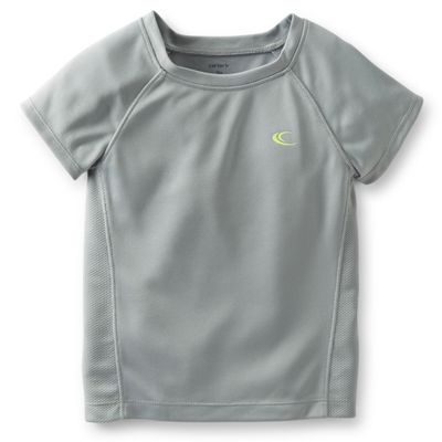 Carter's Little Girls' Active Top (4 Toddler, Grey)