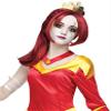 Adult Once Upon A Zombie Princess Belle Wig Costume, One Size view 1