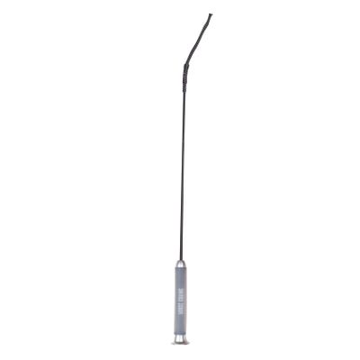 HORZE Ashton Dressage Whip with Comfortable Gel Handle | Horse, Pig Whip - Black - 40 in