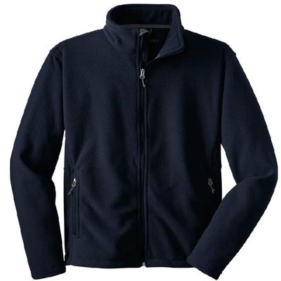 Joe's USA - Youth Soft and Cozy Fleece Jacket-S-True Navy
