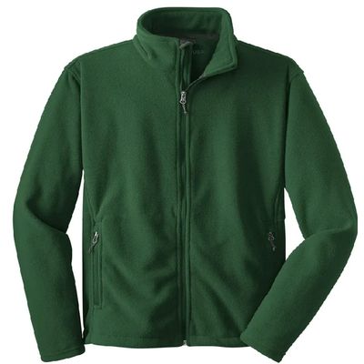 Joe's USA - Youth Soft and Cozy Fleece Jacket-S-Forest Green