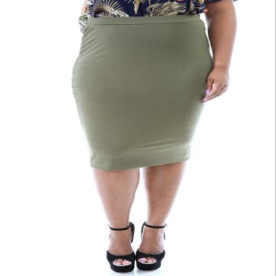 Beauty in The Skirt 3X Olive