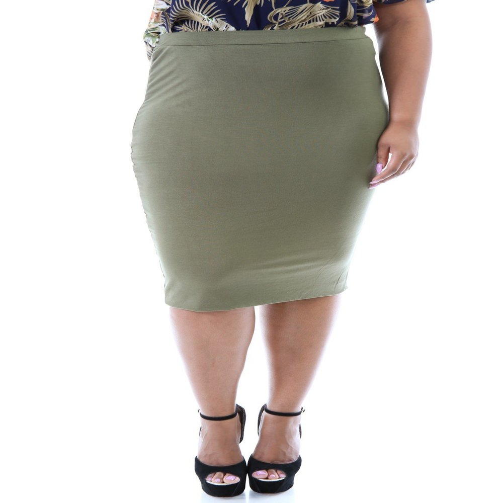 Beauty in The Skirt 3X Olive