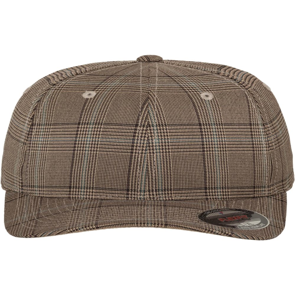Flexfit Glen Check, BRN/Khaki, L/XL