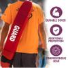 Kemp USA Lifeguard Rescue Tube Cover - Lifeguard Accessories for Water Rescue - Lifeguard Gear Dimensions 0.5 x 8.75 x 27.75 Inches - Red view 4