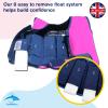 Konfidence Youth Jacket (8-10 Years, Blue/Navy) view 4