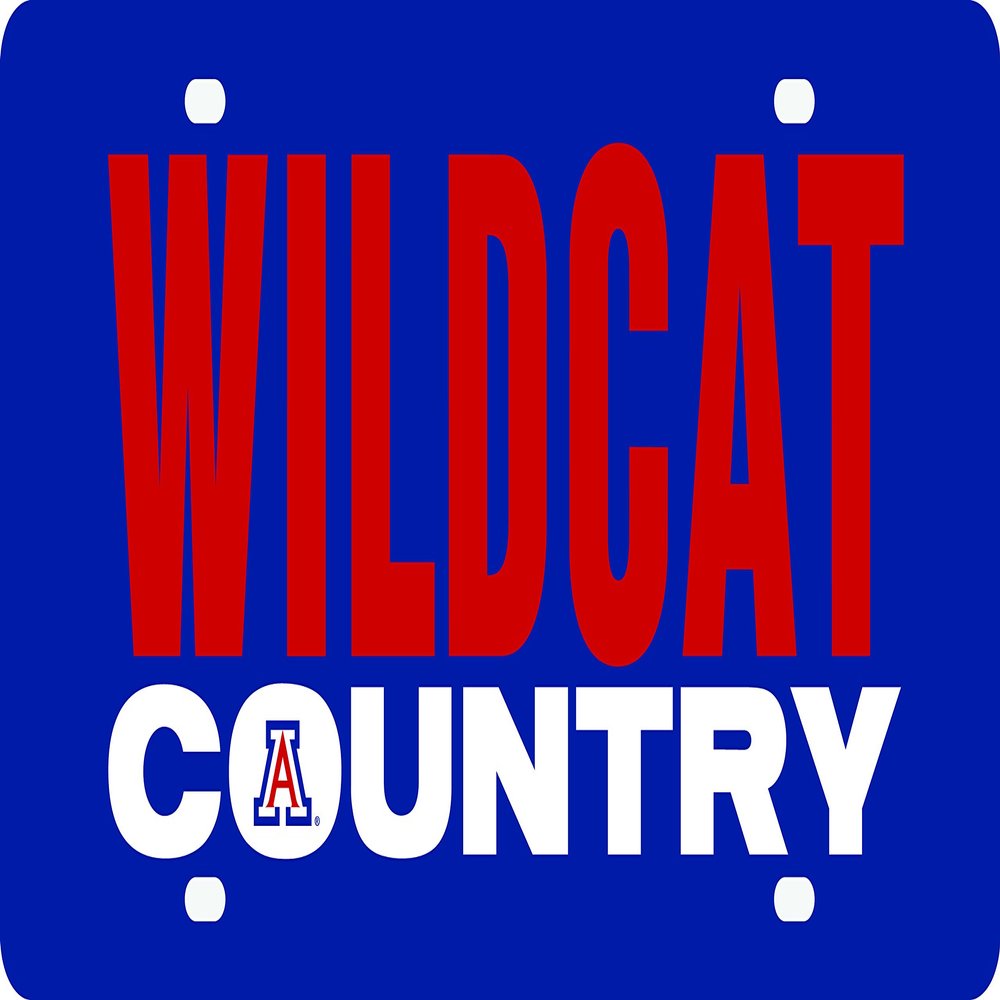 Arizona Wildcats Country 11685 SD Laser License Plate Tag University of
