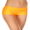 Music Legs Stretch Booty Shorts (US, Alpha, One Size, Regular, Regular, Neon Orange) view 1