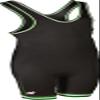Brute Oklahoma State Wrestling Singlet -:Black/Hunter/White - M