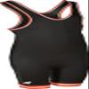 Brute Oklahoma State Wrestling Singlet -:Black/Orange/White - S view 1