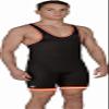 Brute Oklahoma State Wrestling Singlet -:Black/Orange/White - S view 2