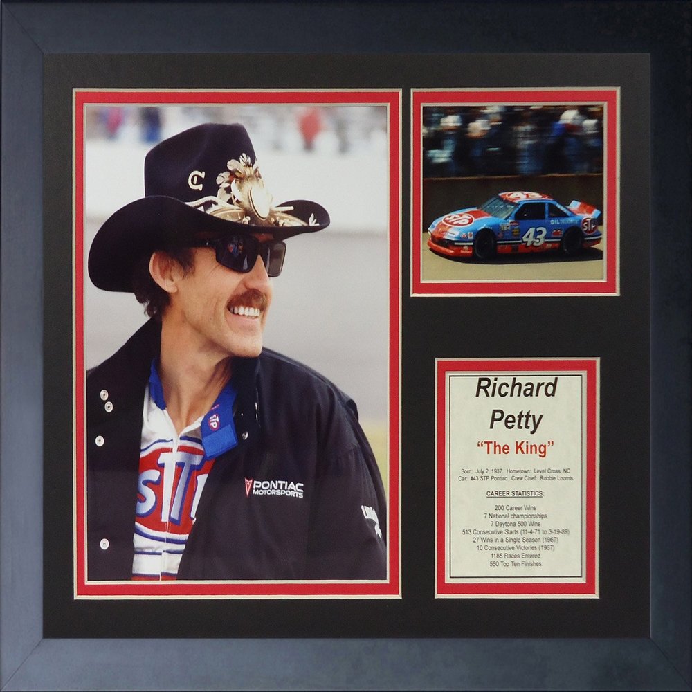Legends Never Die Richard Petty Collage Photo Frame, 11" x 14", (12912U)