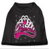 Mirage Pet Products Seasons Greetings Princess Screen Print Shirt Black - Medium - 12 view 1