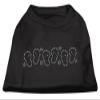Mirage - Beach Sandals Rhinestone Shirt Black Xl (16) "Product Category: Dog Shirts/Rhinestone Shirts - Beach Sandals Rhinestone Shirt" view 1