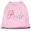 Mirage - Rainbow Pride Rhinestone Shirts Light Pink Xl (16) "Product Category: Dog Shirts/Rhinestone Shirts - Rainbow Pride Rhinestone Shirts" view 1