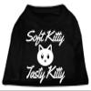 Softy Kitty, Tasty Kitty Design Print Dog Dog Shirt Black XXXL (20) view 1