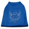 Mirage Pet Products Angel Heart Rhinestone Dog Shirt Blue XS (8) view 1