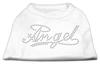 Pet Care Preferred Angel Rhinestud Shirt White M (12) view 1
