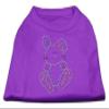 Mirage Pet Products Bunny Rhinestone Dog Shirt Purple XL (16) view 1