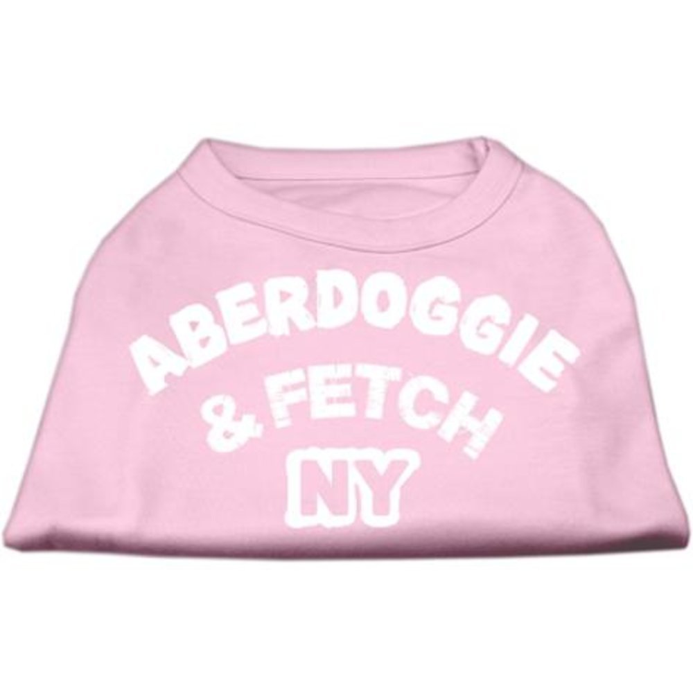 Mirage - Aberdoggie Ny Screenprint Shirts Light Pink Xs (8) "Product Category: Dog Shirts/Screen Print Shirts - Aberdoggie Ny Screenprint Shirts"