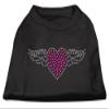 Mirage - Aviator Rhinestone Shirt Black M (12) "Product Category: Dog Shirts/Rhinestone Shirts - Aviator Rhinestone Shirt" view 1