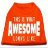 This is What Awesome Looks Like Dog Shirt Orange XXXL (20) view 1