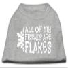Mirage - All My Friends Are Flakes Screen Print Shirt Grey Xxxl(20) "Product Category: New Pet Products/New For Christmas 2012 - All My Friends Are Flakes Screen Print Shirt" view 1