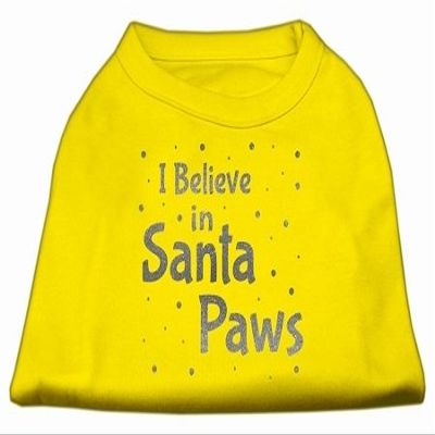 Mirage - Screenprint Santa Paws Pet Shirt Yellow Xxxl (20) "Product Category: New Pet Products/Screenprint Santa Paws Pet Shirt"
