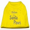 Mirage - Screenprint Santa Paws Pet Shirt Yellow Xxxl (20) "Product Category: New Pet Products/Screenprint Santa Paws Pet Shirt" view 1