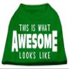 This is What Awesome Looks Like Dog Shirt Emerald Green XXL (18) view 1