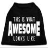 This is What Awesome Looks Like Dog Shirt Black XXL (18) view 1