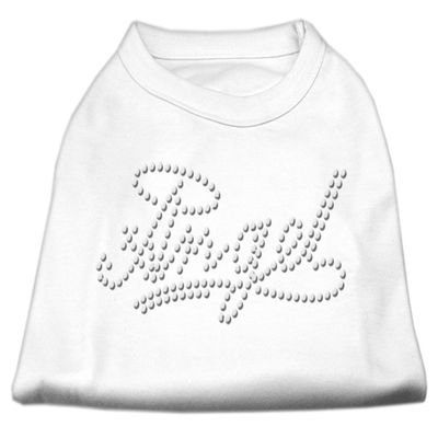 Pet Care Preferred Angel Rhinestud Shirt White XS (8)