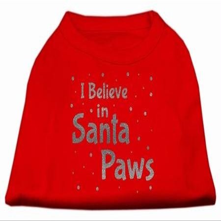 Screenprint Santa Paws Dog Shirt Red XXXL (20)