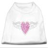 Aviator Rhinestone Dog Shirt White XS (8) view 1