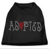 Adopted Rhinestone Dog Shirt Black S (10) view 1