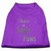 Mirage - Screenprint Santa Paws Pet Shirt Purple Xxl (18) "Product Category: New Pet Products/Screenprint Santa Paws Pet Shirt" view 1