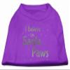 Mirage - Screenprint Santa Paws Pet Shirt Purple Xxl (18) "Product Category: New Pet Products/Screenprint Santa Paws Pet Shirt" view 2