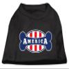 Bonely in America Design Print Dog Shirt Black XXXL (20) view 1