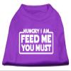 Mirage Pet Products Hungry I am Screen Print Shirt Purple XXL (18) view 1