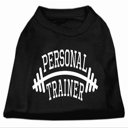 Personal Trainer Design Print Dog Shirt Black 5X (24)